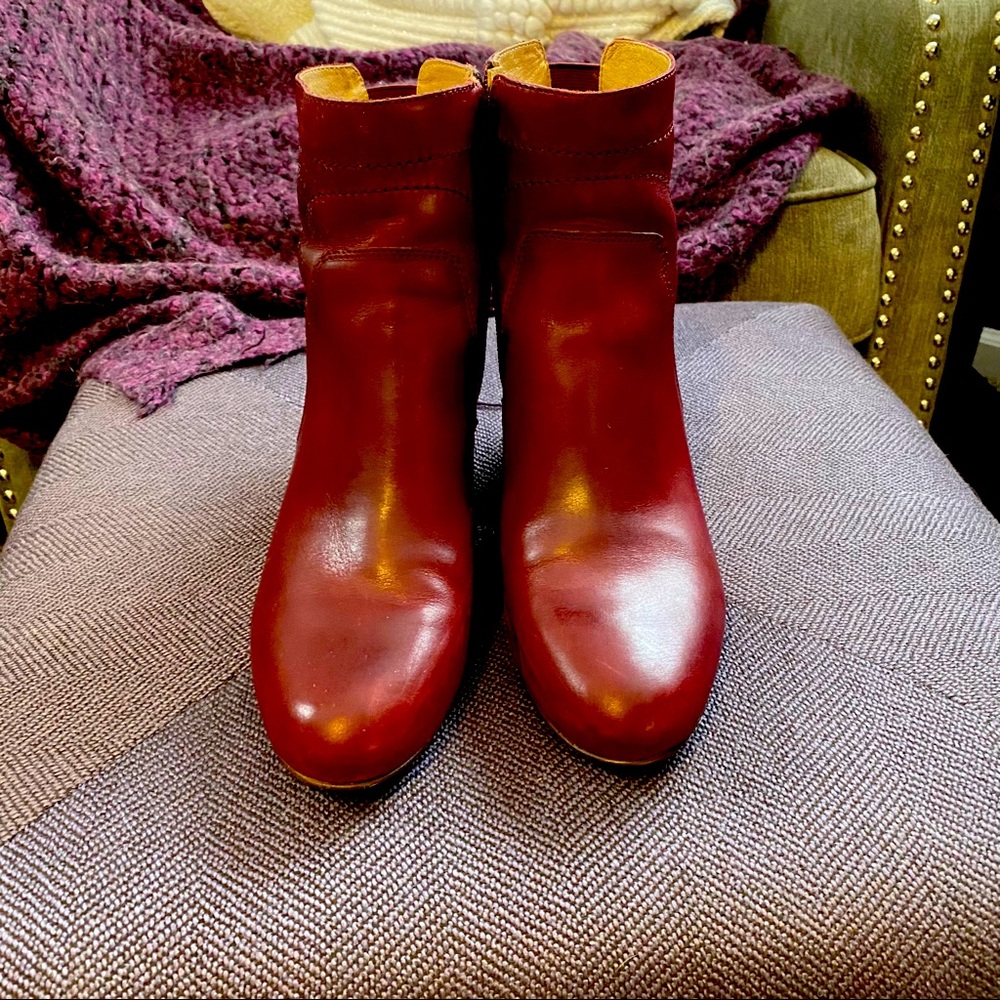 Corso Como oxblood ankle boots